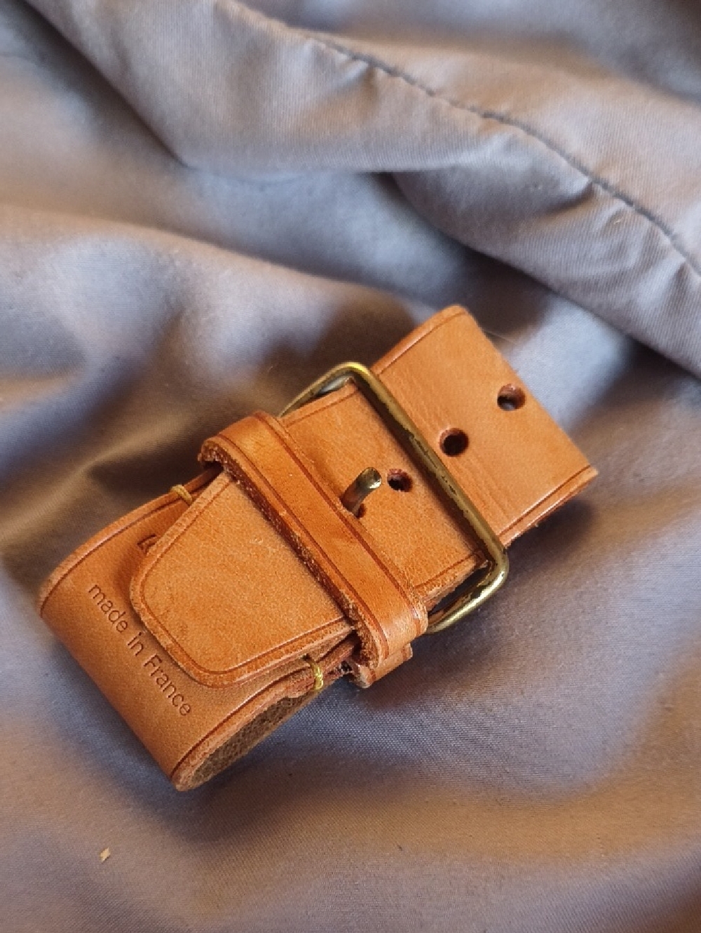 Louis Vuitton Tan Vachetta Luggage Strap